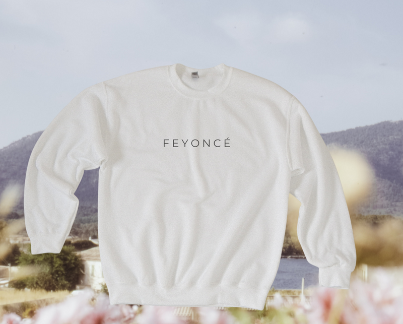 Feyonce Crewneck Sweater, Luxury Bride Sweatshirt, Bridal Shower Gift