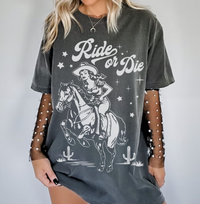 Ride Or Die Shirt, Matching Western Bach Party, Bachelorette Party Favors, Bachelorette Party Shirts Cowgirl Bachelorette Tee Bach Gang